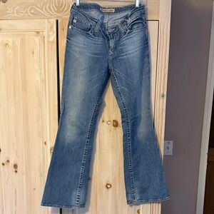 Big Star Classic wash flare Blue Women's Jeans